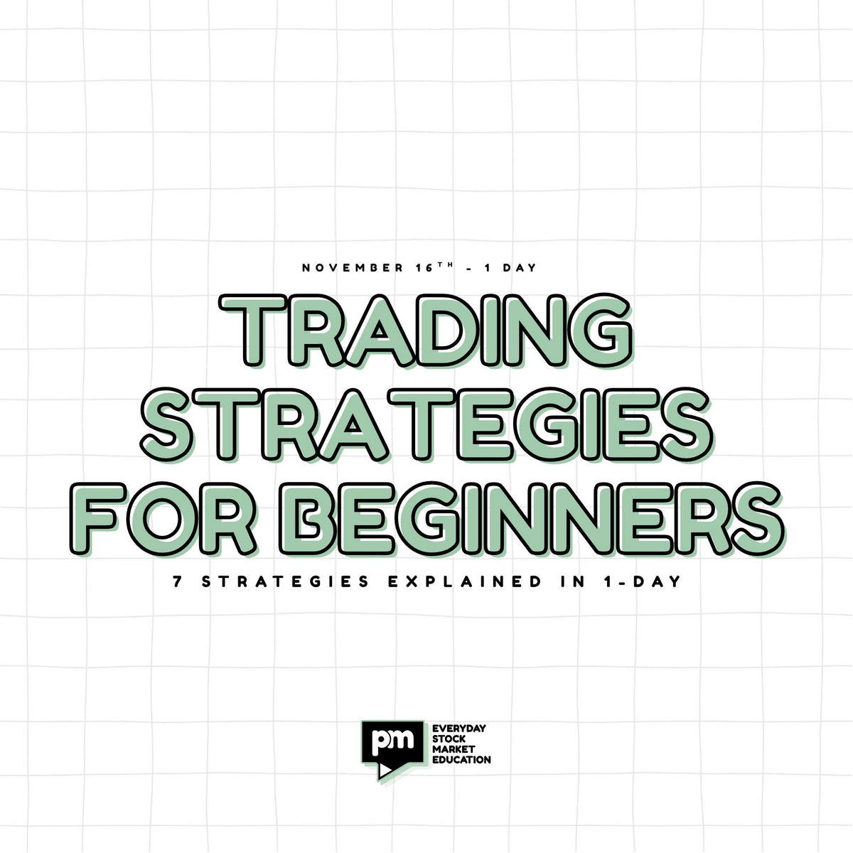 Trading Strategies for Beginners Live Class